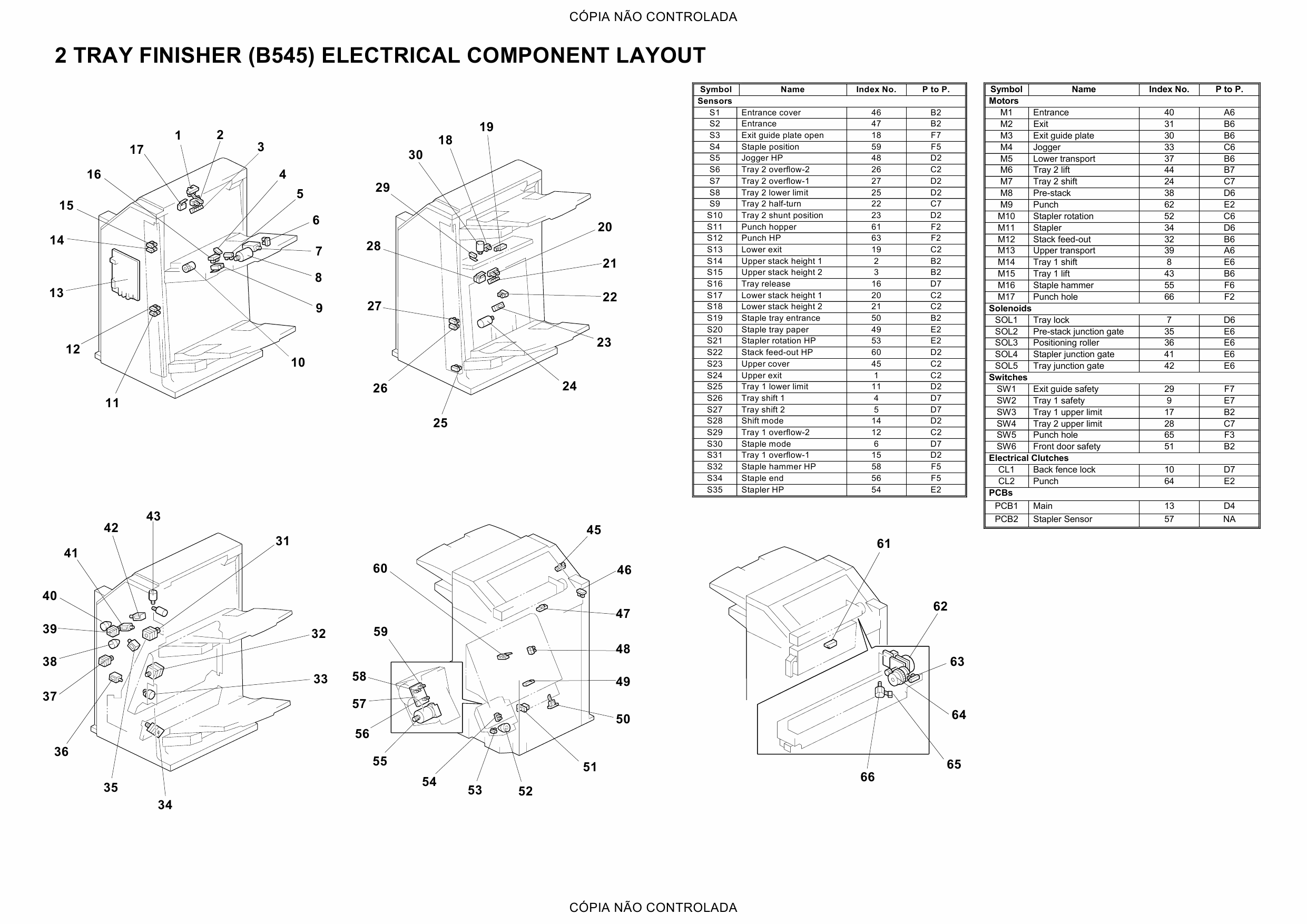 RICOH Aficio 2035 2045 B079 B082 Circuit Diagram-6